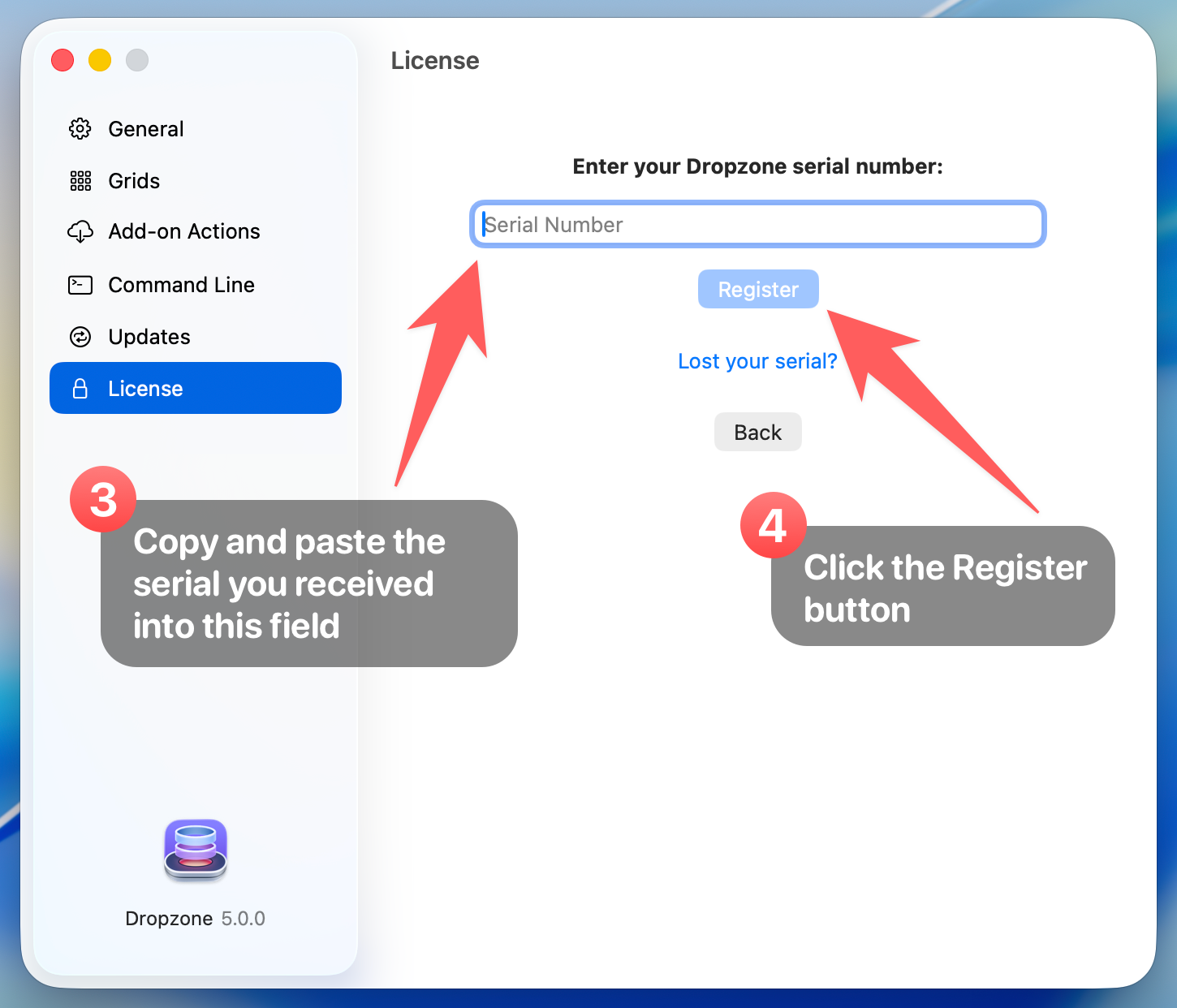 Registration Step 3
